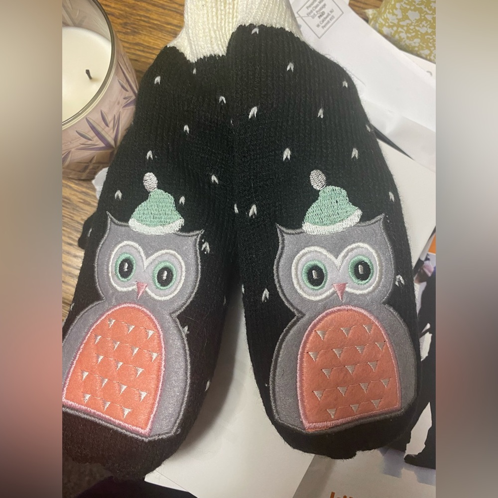 Owl Mittens